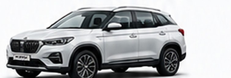 White SUV ready for service at Amit Motors